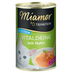 Miamor Vitaldrink Kitten z kurczakiem puszka 135g - All4Animals