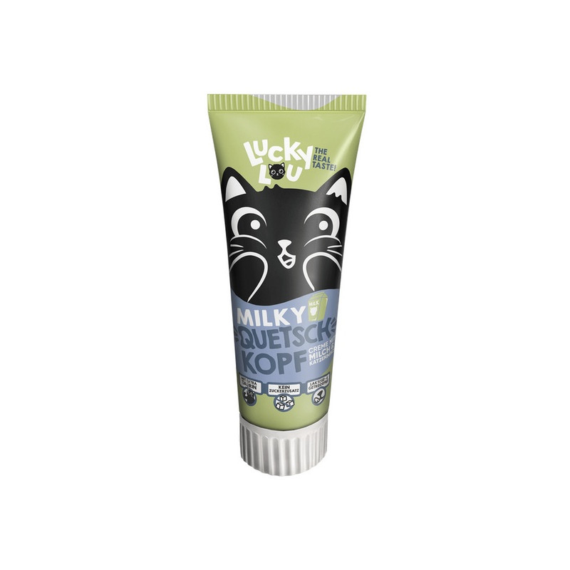 Lucky Lou Quetschkopfe Mleko pasta 75g - All4Animals