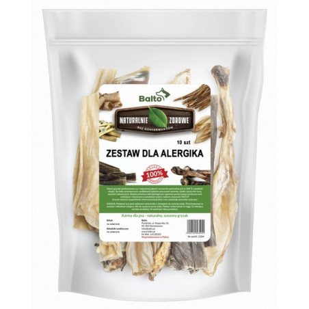 Balto Zestaw gryzaków dla alergika 10szt - All4Animals