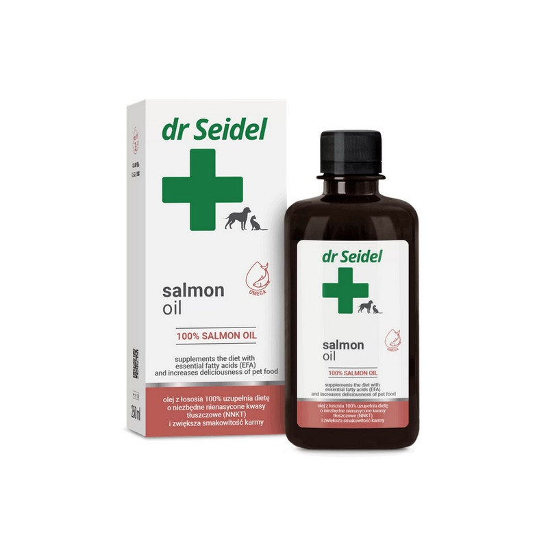 Dr Seidel Salmon Oil 100% 250ml - All4Animals