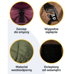 Chaba Kubrak Regulowany Chic M black - All4Animals