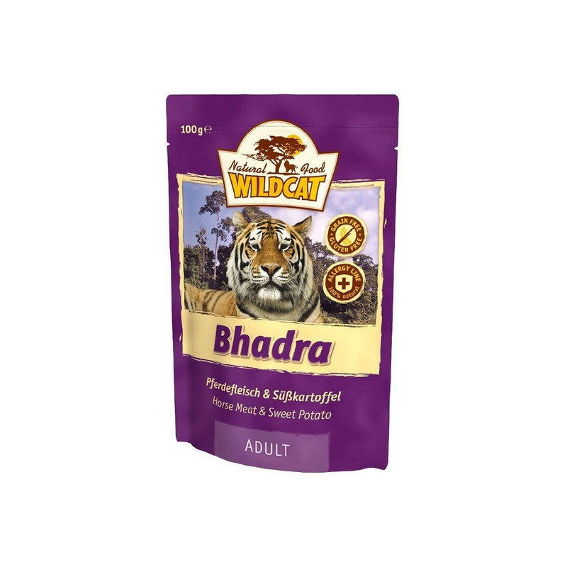 Wildcat Bhadra - konina i bataty saszetka 100g - All4Animals