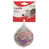 Camon Cat Toy Piłeczka z włóczką i dzwonkiem - All4Animals