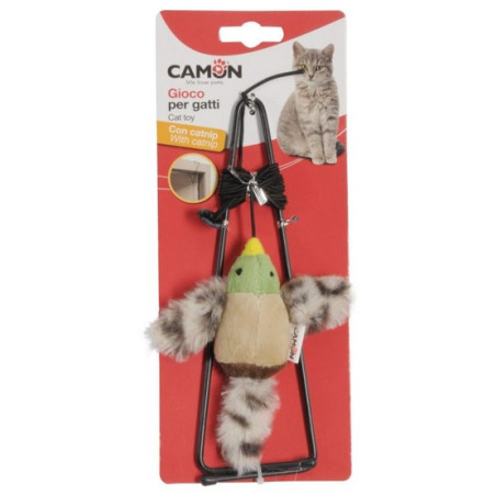 Camon Cat Toy Matatabi ptak z kocimiętką 10cm - All4Animals