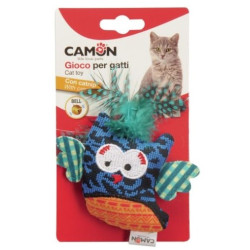 Camon Cat Toy Ptaszek z dzwonkiem i kocimiętką 10cm