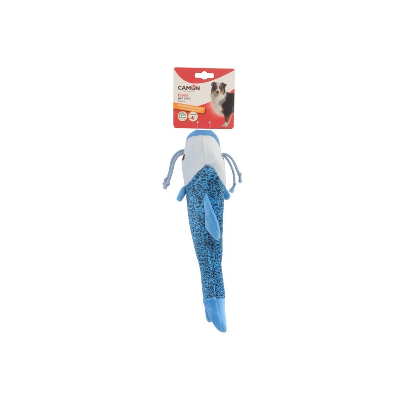 Camon Dog Toy Ryba poliestrowa z piszczałką - All4Animals