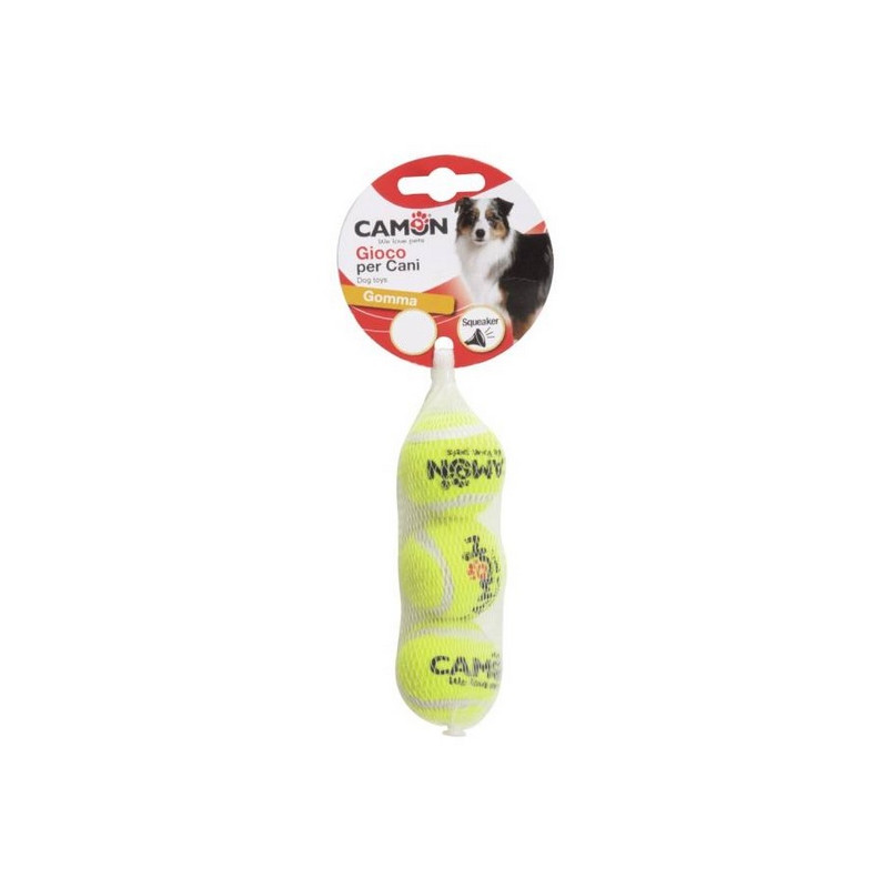 Camon Piłka tenisowa z dźwiękiem 7,5cm - All4Animals
