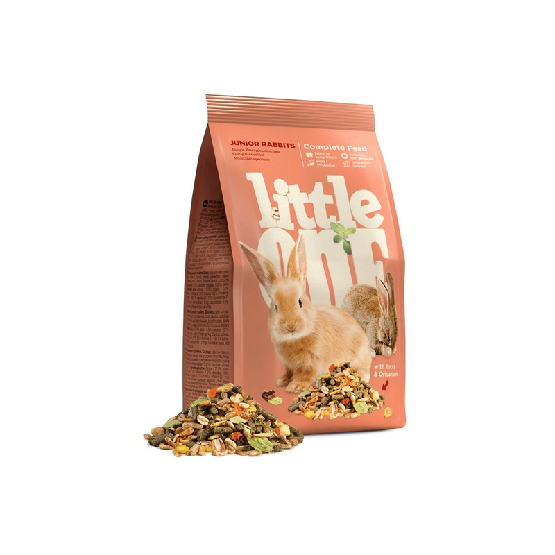 Little One Pokarm dla królika junior 400g - All4Animals