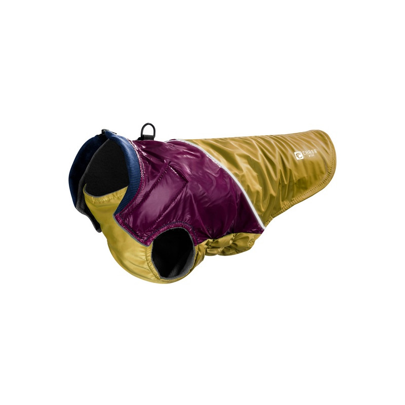 Chaba Kurtka Regulowana Retro 2XL plum/yellow - All4Animals