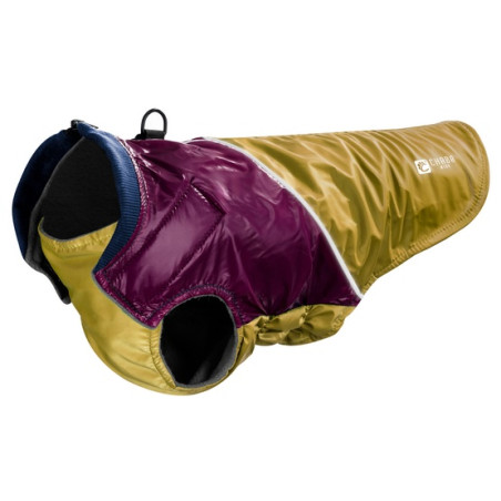 Chaba Kurtka Regulowana Retro 2XL plum/yellow - All4Animals