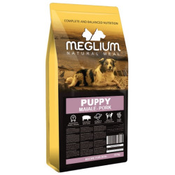Meglium Dog Puppy Pork 14kg - All4Animals
