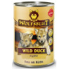 Wolfsblut Dog Wild Duck Puppy - kaczka i bataty puszka 395g - All4Animals