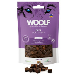 Woolf Soft Cubes Monoprotein Deer 100g - All4Animals