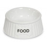 Yarro/Moderna Miska ceramiczna dla psa Food biała - All4Animals