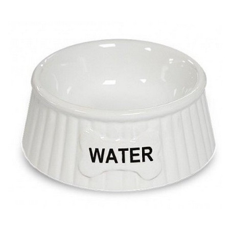 Yarro/Moderna Miska ceramiczna dla psa Water biała - All4Animals