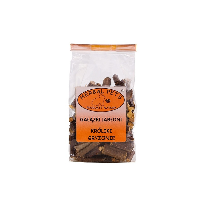 Herbal Pets Gałązki jabłoni 100g - All4Animals