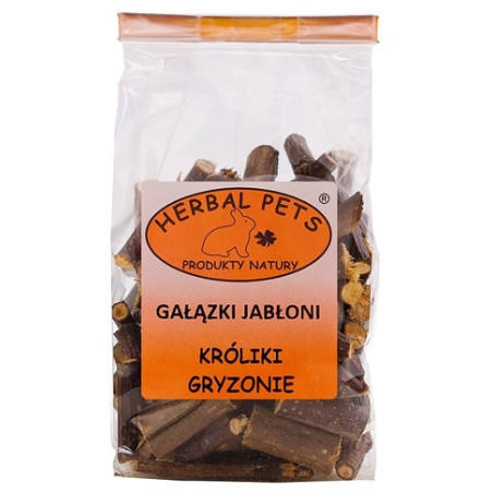 Herbal Pets Gałązki jabłoni 100g - All4Animals