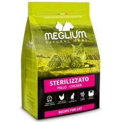 Meglium Cat Adult Neutered Chicken 10kg - All4Animals