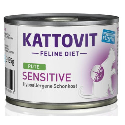 Kattovit Feline Diet Sensitive indyk puszka 185g - All4Animals