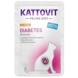 Kattovit Feline Diet Diabetes kurczak saszetka 85g - All4Animals