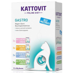 Kattovit Feline Diet Gastro Multipack saszetki 12x85g - All4Animals