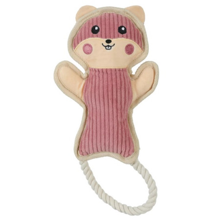 Zolux Zabawka dla psa Chomik Buddy różowy 28cm - All4Animals
