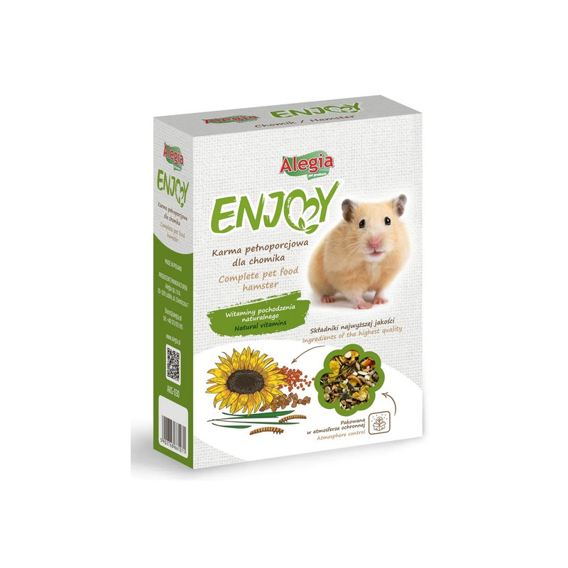 Alegia Enjoy Chomik 400g - All4Animals