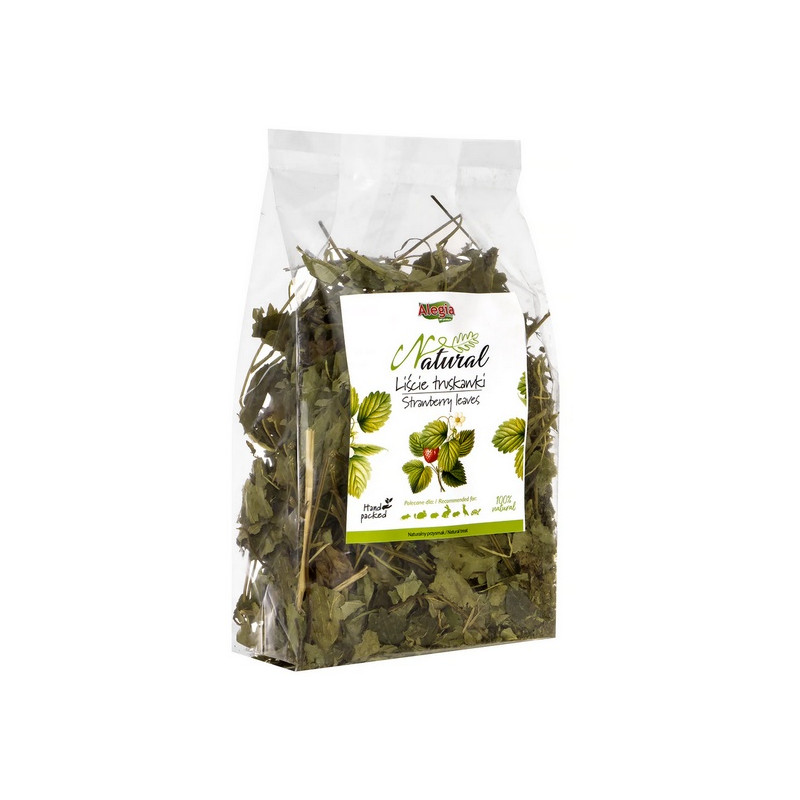 Alegia Liście truskawki 90g - All4Animals