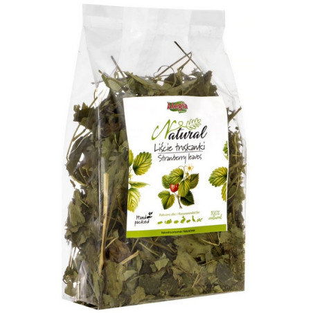 Alegia Liście truskawki 90g - All4Animals