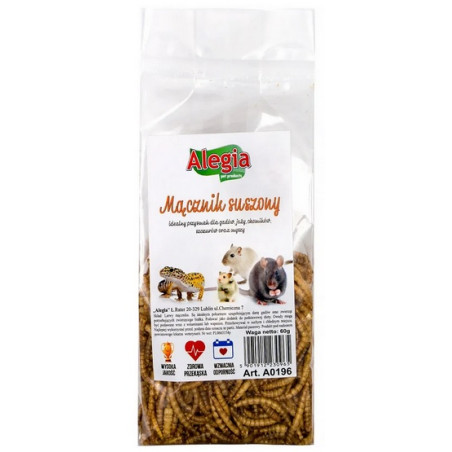 Alegia Mącznik suszony 60g - All4Animals