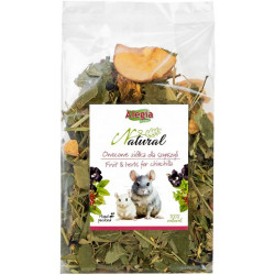 Alegia Natural Owocowe ziółka dla szynszyli 130g - All4Animals