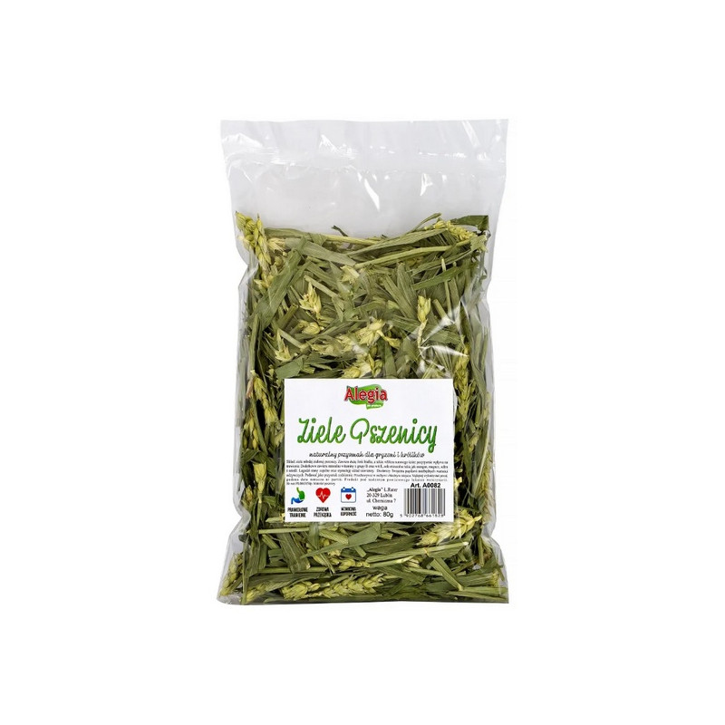 Alegia Natural Ziele pszenicy 80g - All4Animals
