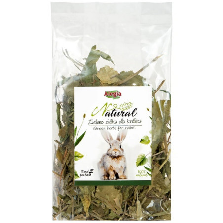 Alegia Natural Zielone ziółka dla królika 100g - All4Animals
