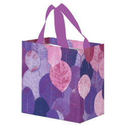 Torba Mini Kolorowe Listki 10L fioletowe - All4Animals