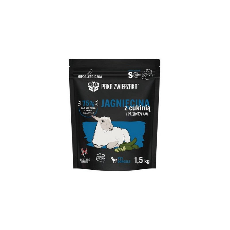 Paka Zwierzaka Seventh Heaven Jagniecina z cukinią S 1,5kg - All4Animals