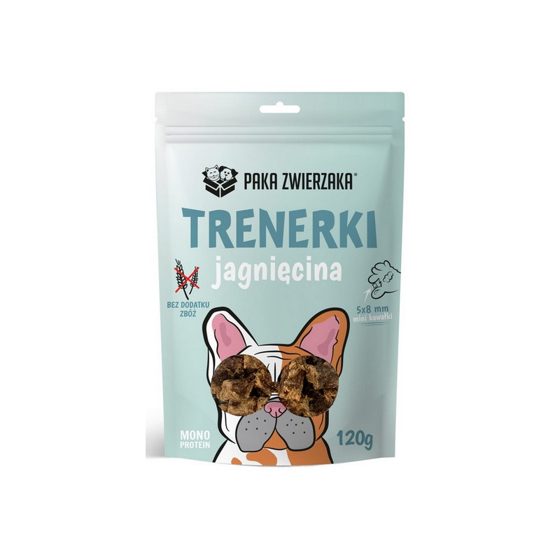 Paka Zwierzaka Trenerki Jagnięcina 120g - All4Animals