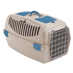 Stefanplast Transporter Gulliver 2 metalowe drzwi beżowy - All4Animals
