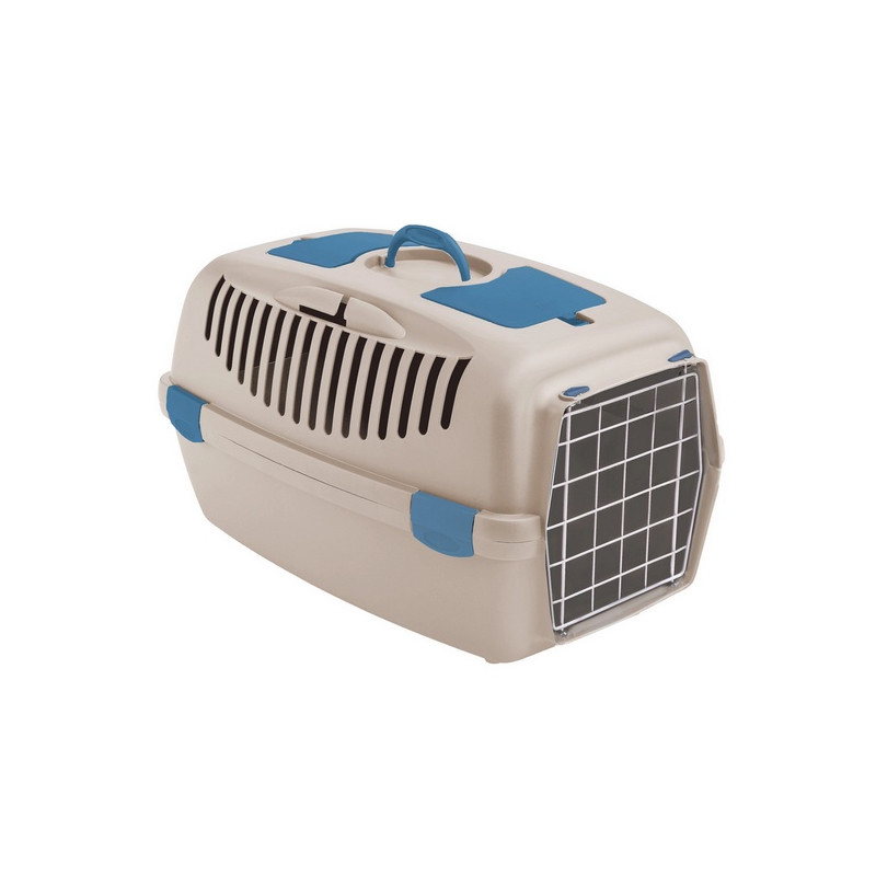 Stefanplast Transporter Gulliver 2 metalowe drzwi beżowy - All4Animals Stefanplast Transporter Gulliver 2 metalowe drzwi beżowy - All4Animals