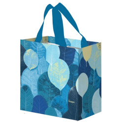 Torba Mini Kolorowe Listki 10L niebieskie - All4Animals