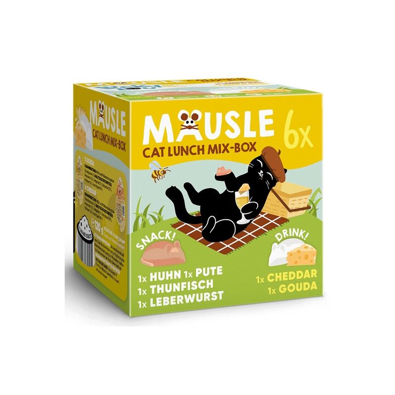 Lucky Lou Mausle MultiPack 6 x 28g/20ml - All4Animals