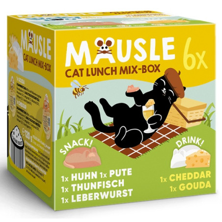 Lucky Lou Mausle MultiPack 6 x 28g/20ml - All4Animals