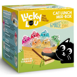 Lucky Lou Mausle MultiPack 6 x 28g/20ml - All4Animals