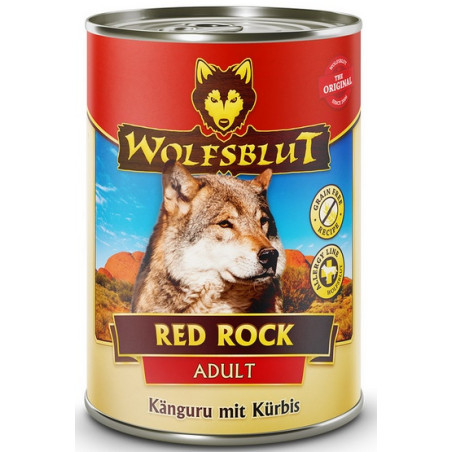 Wolfsblut Dog Red Rock - kangur i dynia puszka 395g - All4Animals