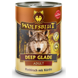 Wolfsblut Dog Deep Glade - jeleń i bawół puszka 395g - All4Animals