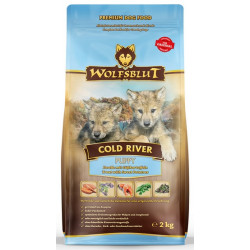 Wolfsblut Dog Cold River Puppy - pstrąg i bataty 2kg - All4Animals
