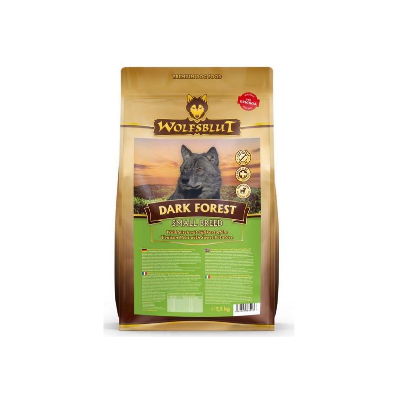 Wolfsblut Dog Dark Forest Small - dziczyzna i bataty 7,5kg - All4Animals