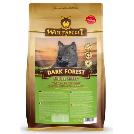 Wolfsblut Dog Dark Forest Small - dziczyzna i bataty 7,5kg - All4Animals