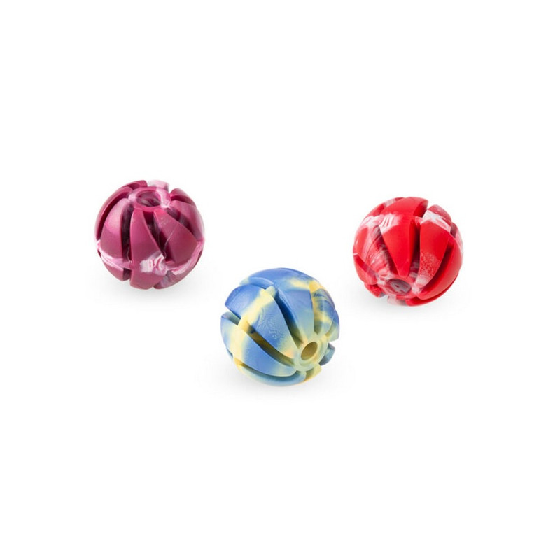 Sum-Plast Zabawka Piłka spiralna nr4 7cm - All4Animals