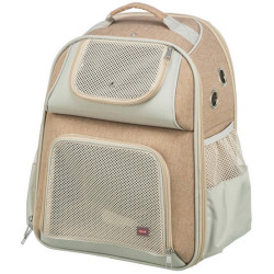 Trixie Plecak Willow do transportu psa 38x25x45cm beżowo-brązowy - All4Animals