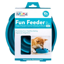 Outward Hound Fun Feeder Mini Miska spowalniająca turkusowa - All4Animals